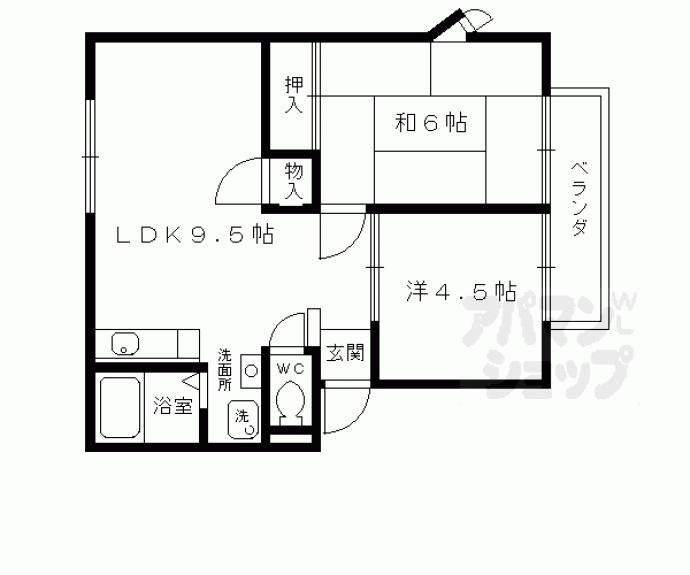 【ウィンディア出雲】間取