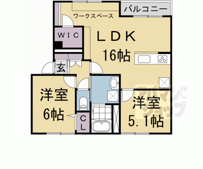 【オークヒル】間取