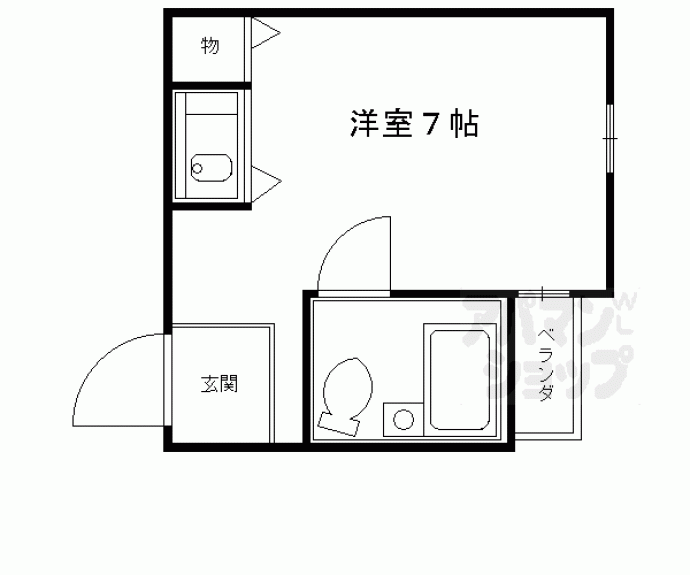 【マンションチトセ】間取