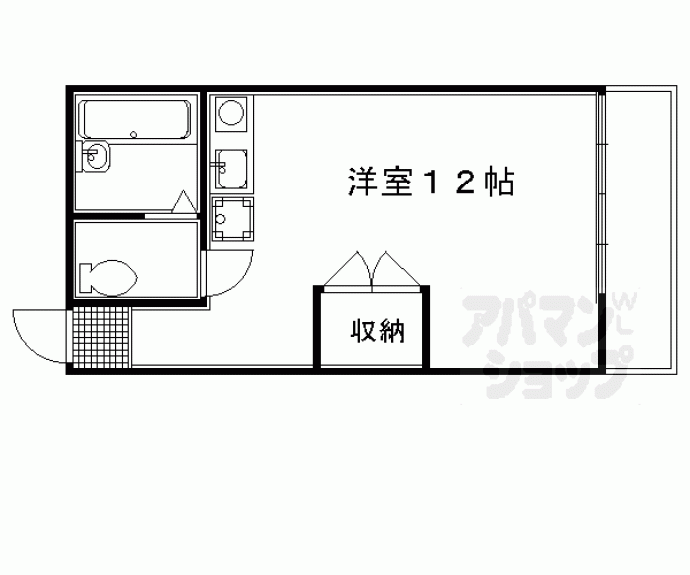 【マンション三木】間取