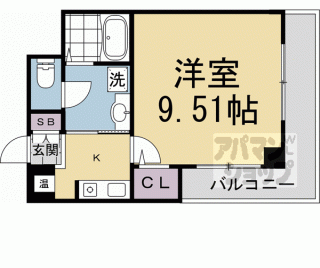 【エリーフラッツ上桂】