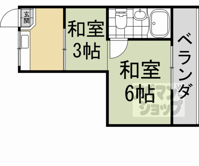 【マンション大和】間取
