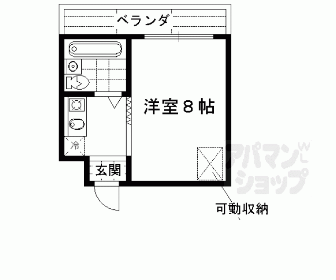 【コーポHIRO】間取