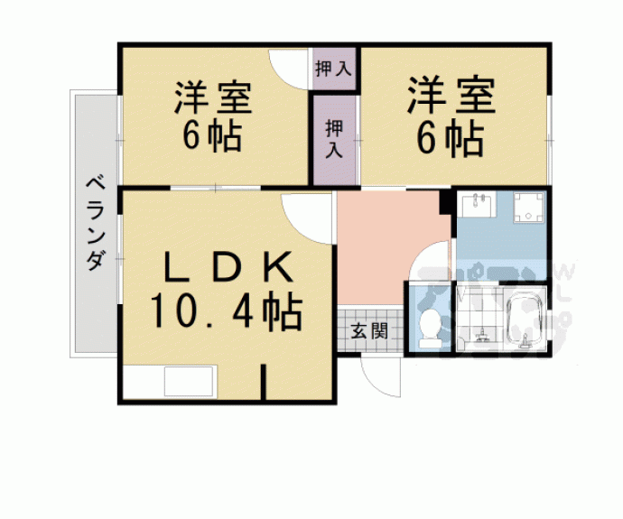 【レーベン山口】間取