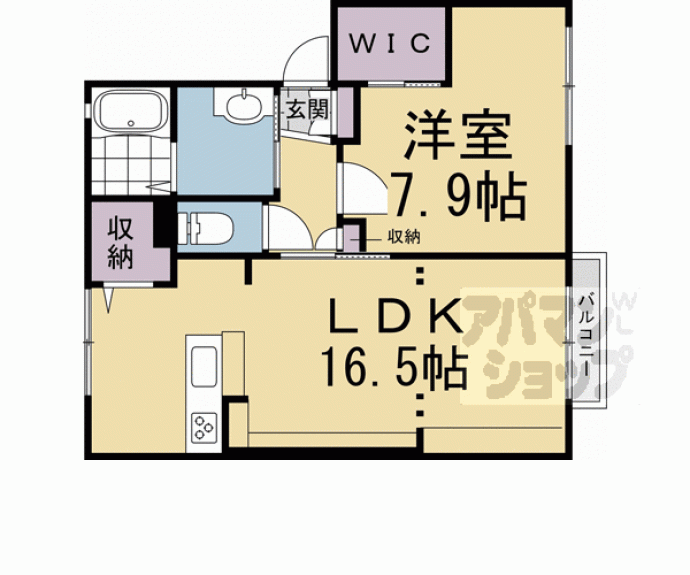【ミュ・コスモス】間取