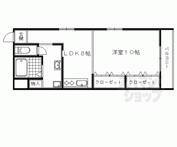 【葛城ビル】間取