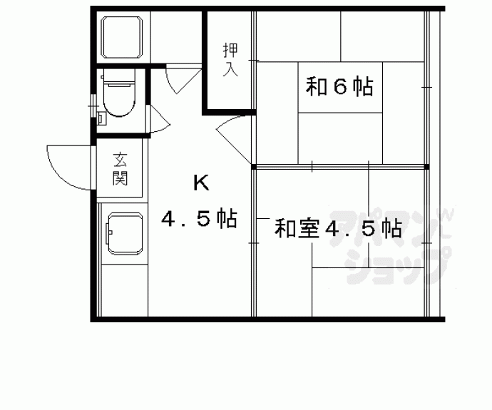【楠荘】間取