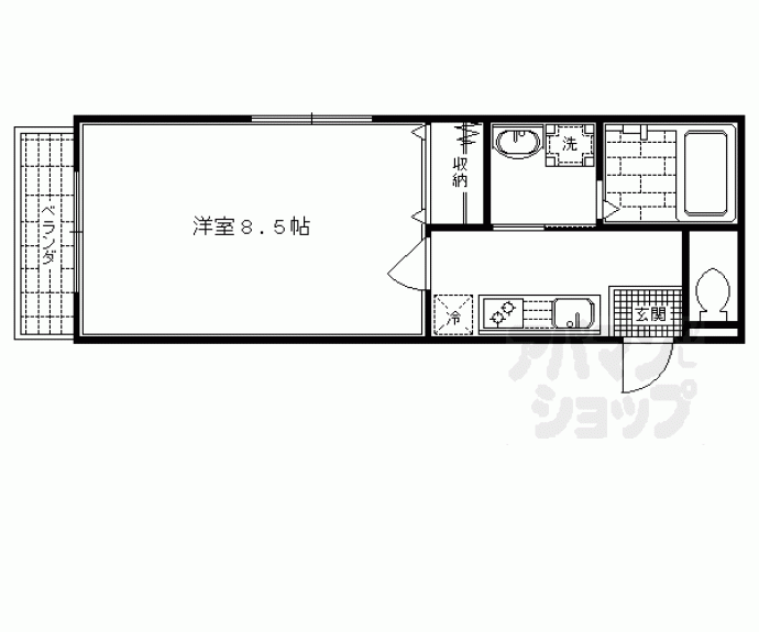 【Ｇｒａｃｅ　Ｖｉｌｌａ　桂】間取