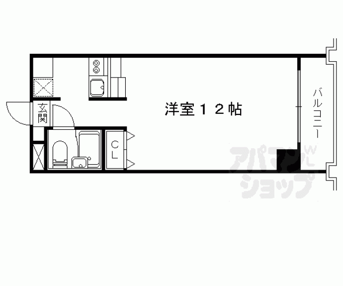 【メゾン・ド・リビエール】間取