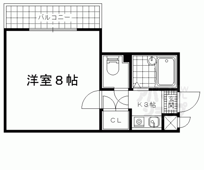 【サキゾーメゾン竹鼻】間取
