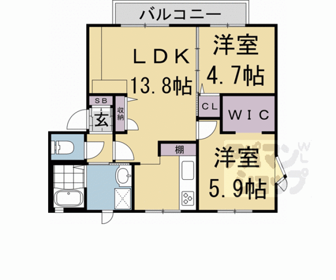 【コキチハウス】間取