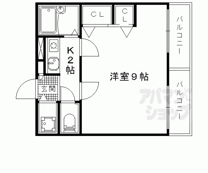 【イースター西栄】間取