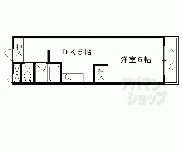 【醍醐アーバン】間取