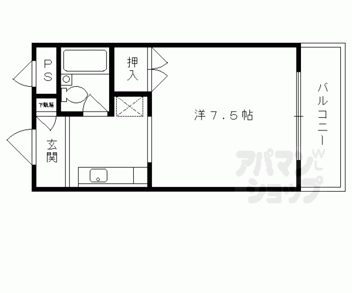 【リッチモンド小野】間取