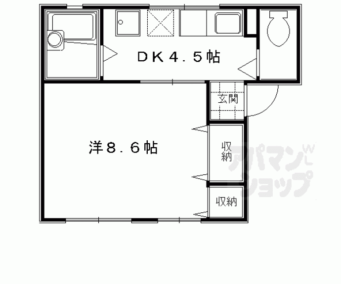 【ソファレ藤森】間取