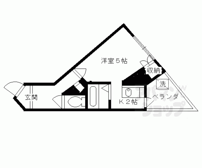 【ＦｏｕｒＳｅｖｅｎ八条口】間取