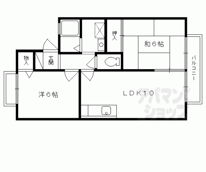 【ヴァンベールヤマダ】間取