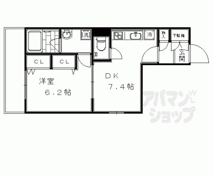 【サウスコンフォート】間取