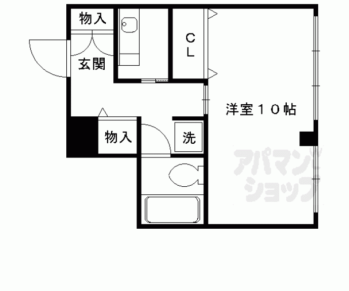 【明輝マンションF棟】間取