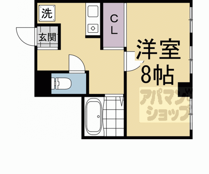 【明輝マンションＦ棟】間取