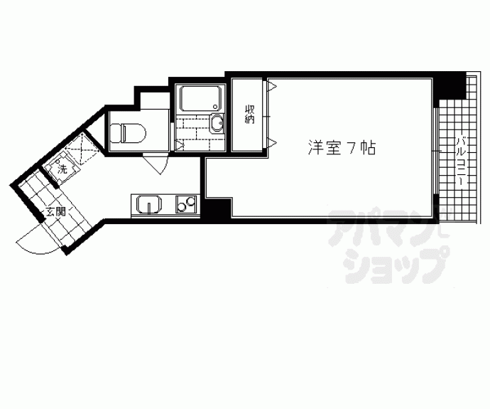 【ラパス高辻】間取