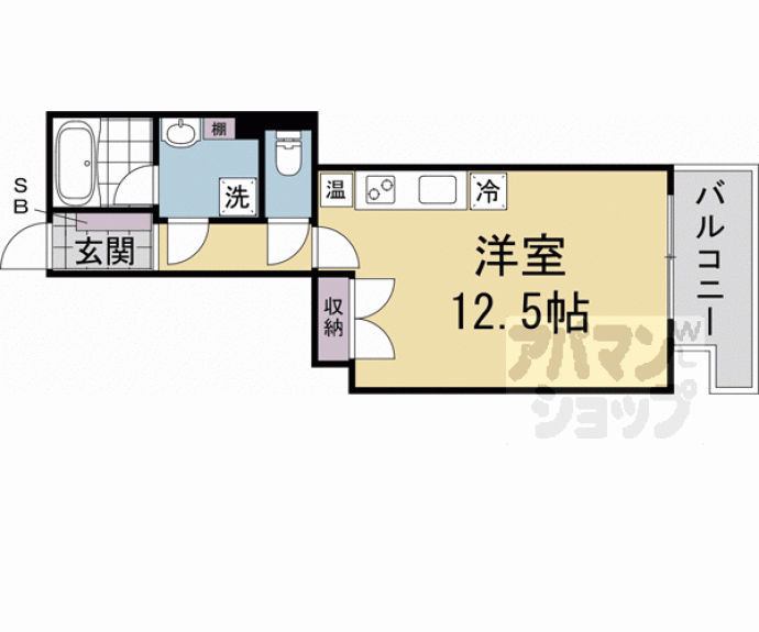 【アクアレリスト今出川】間取
