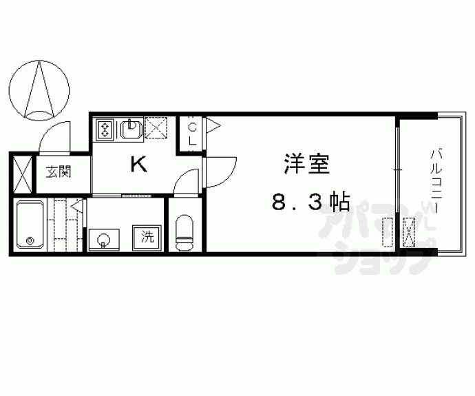 【メゾン・ド・衣田】間取