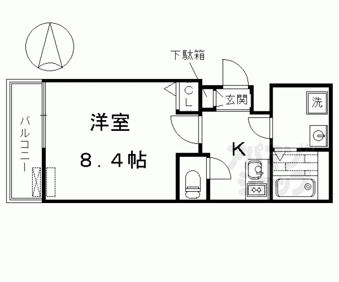 【メゾン・ド・衣田】間取