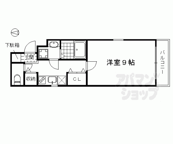 【チコーベルメゾン東山】間取