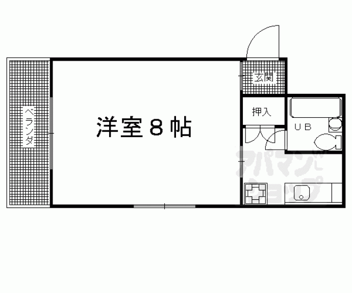 【深草グリーンハウス】間取