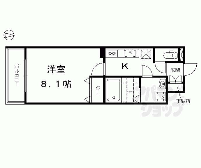 【アドバンス京都アリビオ】間取