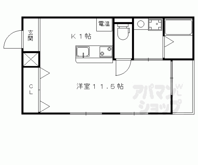 【ビレッジ杉】間取