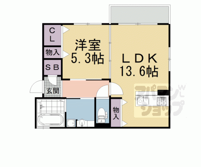 【シュエットA】間取