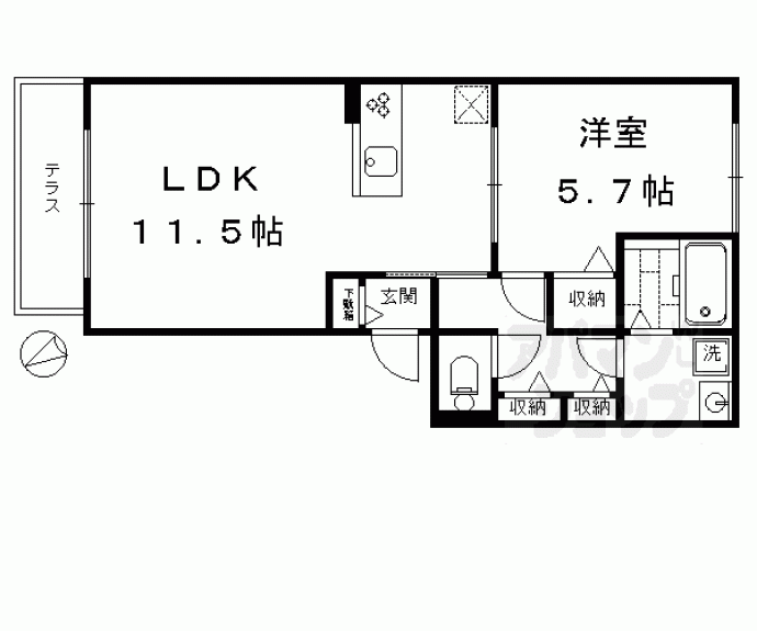 【カーサアザレア】間取