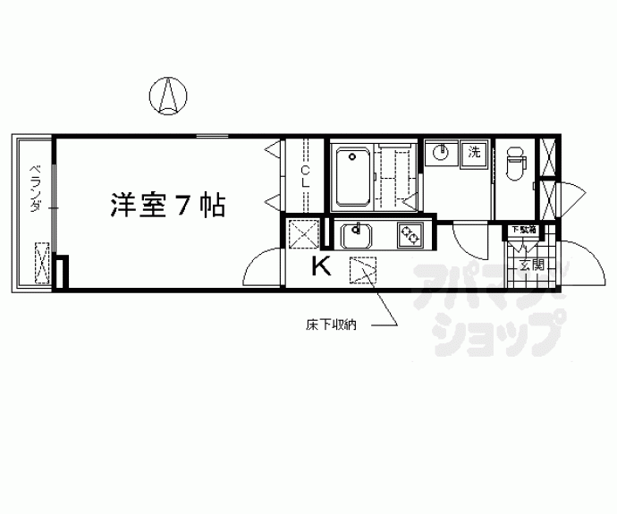 【ザ・コンフォート】間取