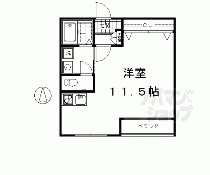 【プランドール】間取