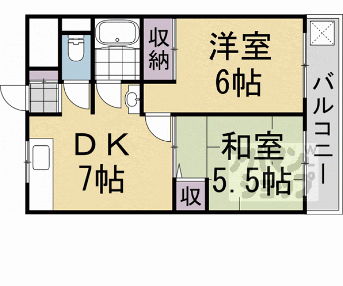【メゾン野溝】間取