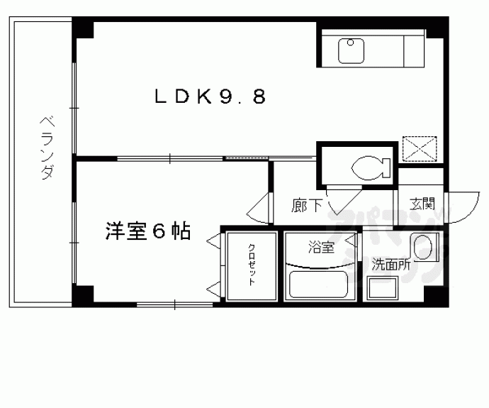 【レジデンス雅都】間取