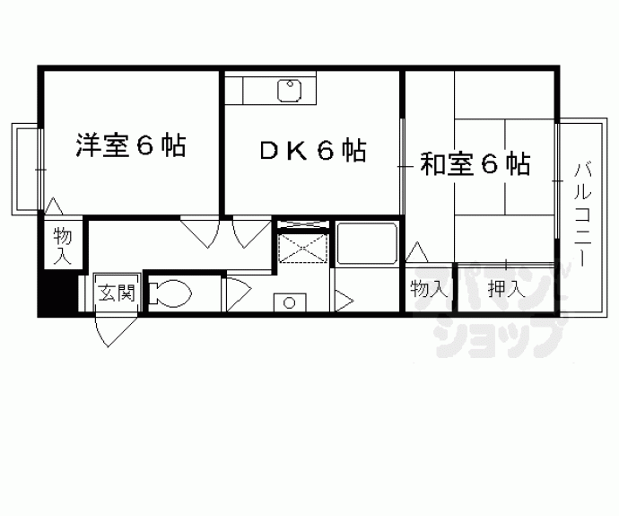 【メイプルリーフⅡ】間取