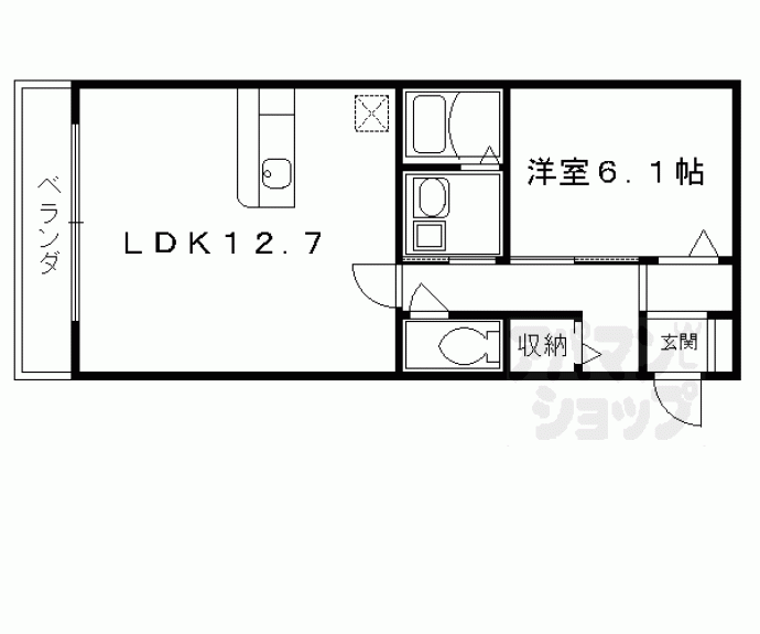 【ヴィクトワール】間取
