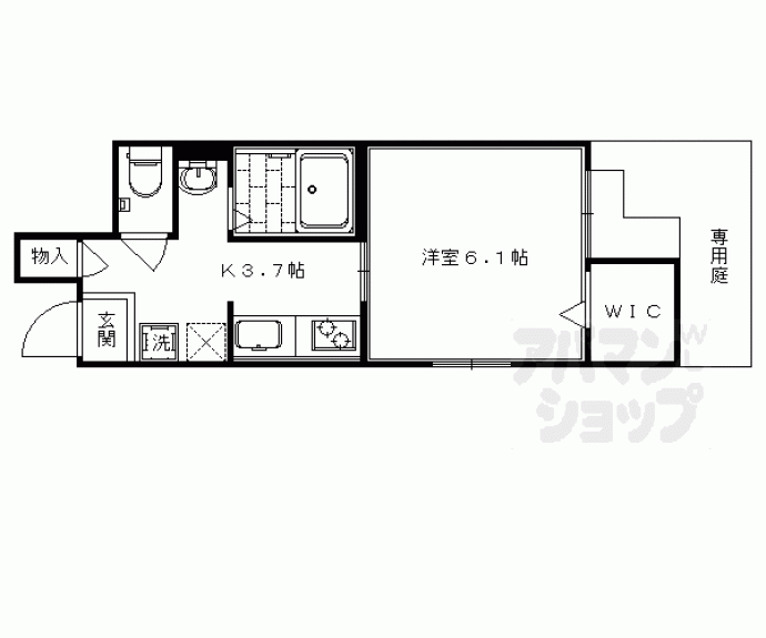 【エトワールじゅらく】間取