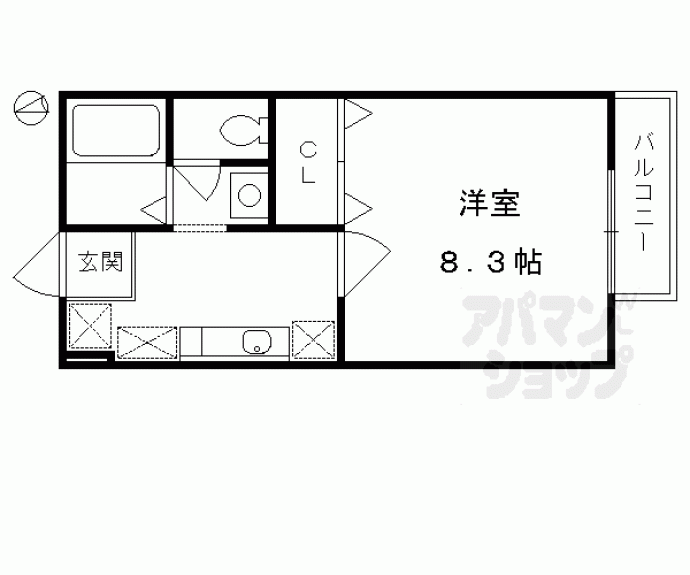 【サニーサイドコロニー】間取