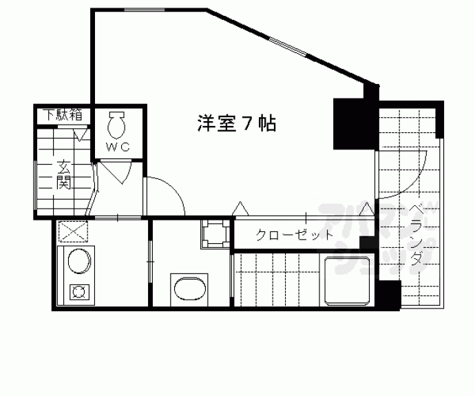【Ｒｏｙａｌ京都駅前】間取