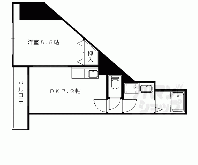【エンゼルパレス】間取