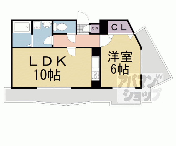 【エンゼルパレス】間取