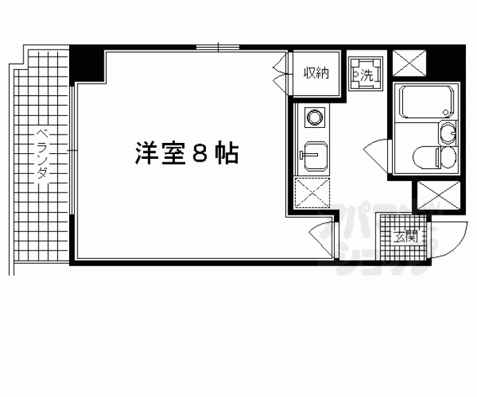 【サンフォーレ油小路】間取