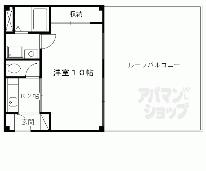 【プラネシア星の子山科駅前】間取