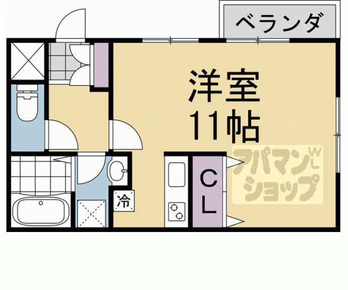 【プリンセスコート・アイ】間取