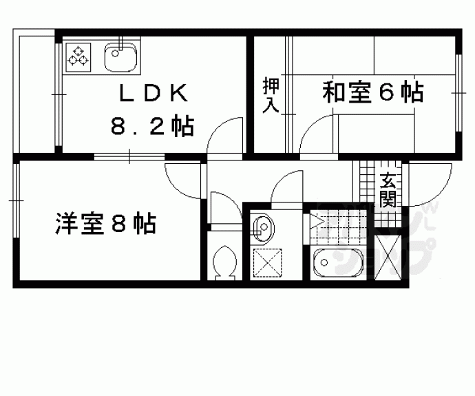 【インレット】間取