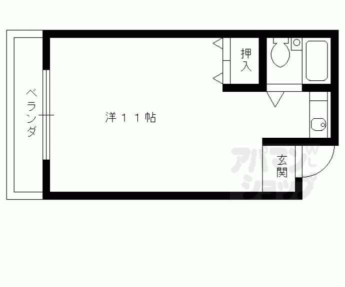 【ハイツ清水】間取